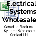 Electrical Systems Wholesale Toronto Contact Database
