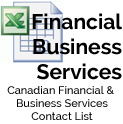 Canada Financial Business Services Contact Database