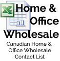 Home Office Wholesale Canada Contact Database