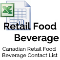 Canada Retail Food Beverage Company Database Contact List